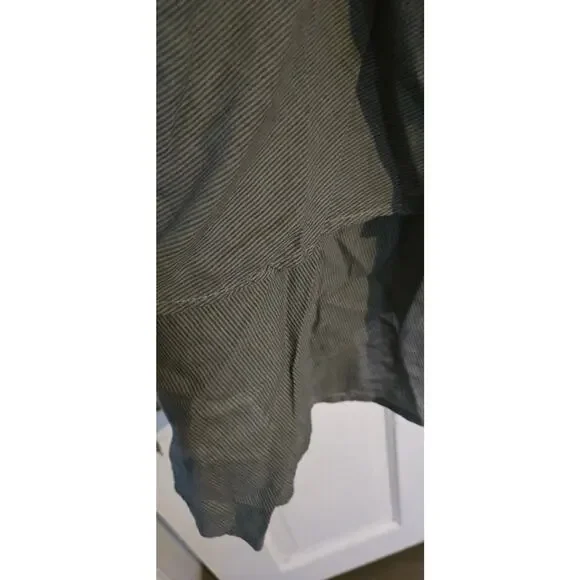 Blue Fish 100% cotton hand painted layered A-line skirt, size 11 NWT - Picture 5 of 8